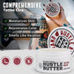 Hustle Butter Tattoo Aftercare 5oz Tattoo Balm, Heals + Protects New Tattoos and Rejuvenates Older Tattoos - 100% Vegan Cream No-Petroleum