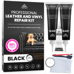 Buy now Professional Black Leather Repair Kit for Furniture, Couches, Boots, and Purses, Scratch Repair and Car Leather Restoration, All-Inclusive Vinyl Repair Kit, Quick and Easy to Use at indiglob india