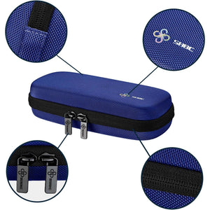 SHBC Insulin Cooler Travel Case for Diabetic Organize Medication Insulated Cooling Bag with 2 Ice Packs Blue…