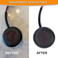 Voyager Focus UC Ear Pads - Replacement Ear Cushion Cover Compatible with Poly Voyager Focus UC, Plantronics Voyager Focus UC B825 Binaural, BLACKWIRE 5220 5210 7225, Voyager Focus 2 UC USB-A Headset
