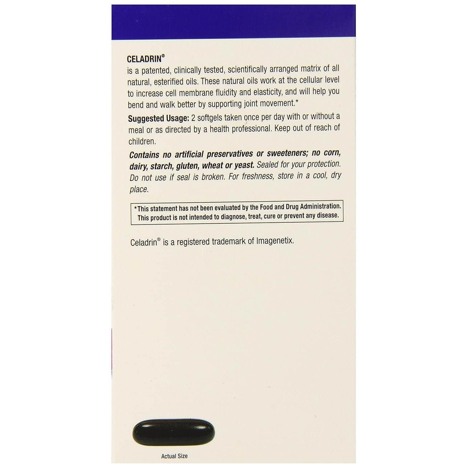 Celadrin® Advanced Joint Health 1050 Mg, 180 Softgels Fast, Long Lasting Joint Comfort - My Store