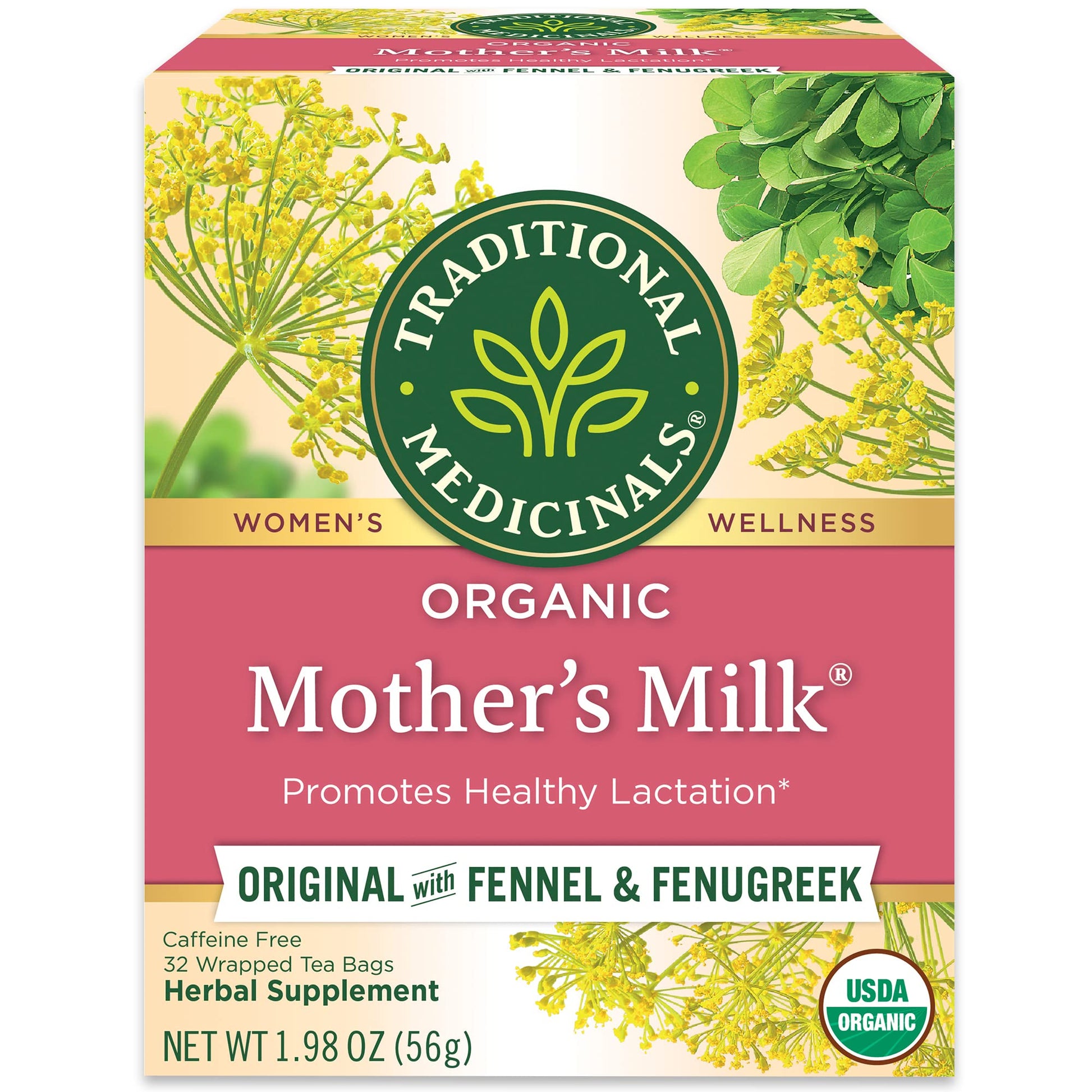 Buy now Traditional Medicinals Organic Raspberry Leaf Herbal Tea, Eases Menstrual Cramps & Supports Healthy Pregnancy, (Pack of 1) - 16 Tea Bags at indiglob india