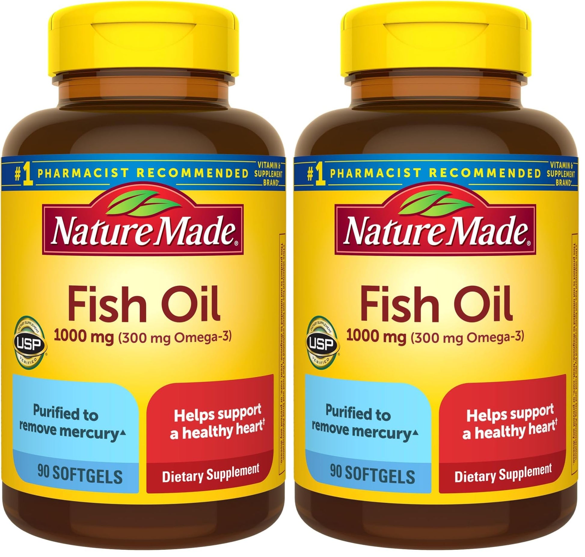 Buy now Nature Made Fish Oil Omega 3 Supplements, 1000mg Softgels, Omega 3 Fish Oil for Healthy Heart Support, 250 Softgels, 125 Day Supply at indiglob india