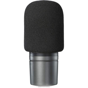 SUNMON Windscreen Foam Cover, Windscreen Pop Filter for Audio-technica AT2020 Condenser Studio Microphone,Compatible with AT-2035 AT-2050 ATR2500 ATR2500X AT-4040 Microphones,(Black)