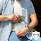 Buy now Travelon Rfid Blocking Undergarment Neck Pouch Travel Wallet, Gray, One Size at indiglob india