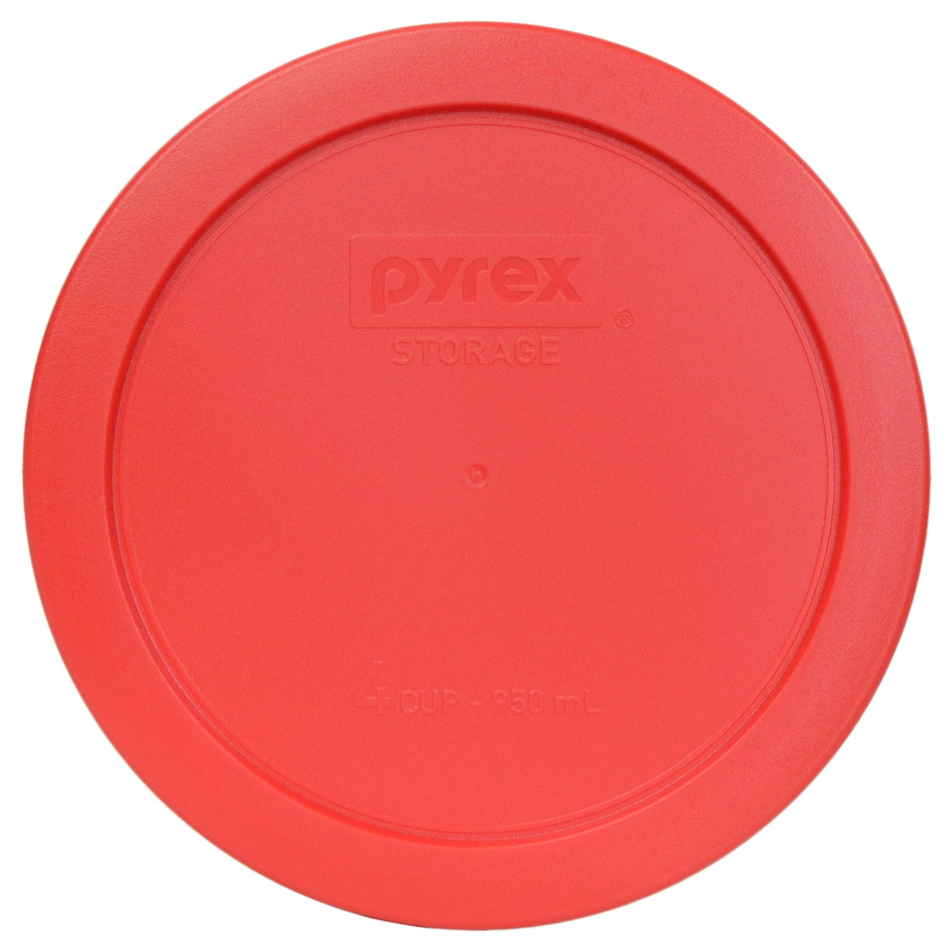 Buy now Pyrex 7201-PC 4-Cup Red Food Storage Replacement Lid (4-Pack) - Made in USA at indiglob india