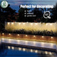 Buy now SOLPEX Solar Deck Lights Outdoor 16 Pack, Solar Step Lights Waterproof Led Solar lights for Outdoor Stairs, Step , Fence, Yard, Patio, and Pathway(Warm White) at indiglob india