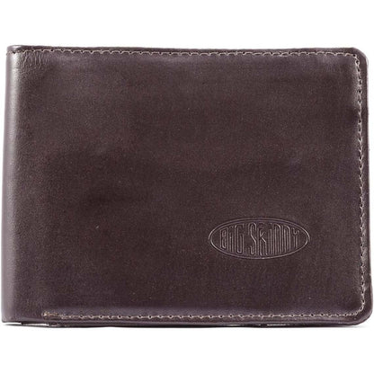 Big Skinny Men's L-Fold Passcase Leather Slim Wallet, Holds Up to 30 Cards