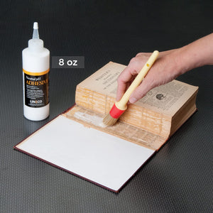 LINECO Neutral pH Adhesive 8 Oz, Acid-Free, All-purpose Glue, Dries Clear and Remains Flexible. Used for Bookbinding and Book Repair, Framing, Collages, Paper Art and Crafts