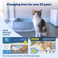 Buy now PetSafe ScoopFree Disposable Crystal Cat Litter Tray - Easy Cleaning Box - Refill Tray for Electric Litter Box - Fragrance Free - 4.3 lb Bags - 6 Pack at indiglob india