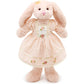Small Soft Stuffed Animal Bunny Rabbit Plush Toy for Baby Girls 15inch (Pink Rabbit Wearing Pink Vintage Dress)