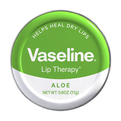Buy now Vaseline Lip Therapy Lip Balm Tin, Aloe Vera, 0.6 oz at indiglob india