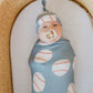 Buy now Copper Pearl Large Premium Knit Baby Swaddle Receiving Blanket Slugger at indiglob india