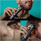 Braun All-in-One Style Kit Series 7 7410, 8-in-1 Trimmer for Men with Beard Trimmer, Body Trimmer for Manscaping, Hair Clippers & More, Sharpest Blade, 40 Length Settings, Waterproof