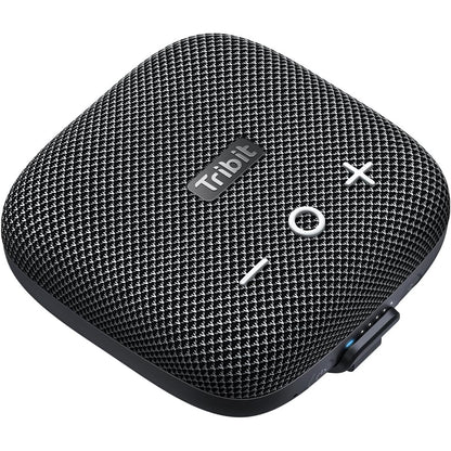 Tribit StormBox Micro 2 Wireless Portable Speaker: 10W Loud Deep Bass Sound, IP67 Waterproof Bike Speaker with Bluetooth 5.3, 12H Playtime, TWS Pairing for Camping Travel Hiking