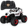 Monster Jam, Official Megalodon Remote Control Monster Truck for Boys and Girls, 1:24 Scale, 2.4 GHz, Kids Toys for Ages 4 and Up - Mutt Dalmatian