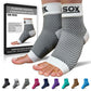 SB SOX Plantar Fasciitis Relief Socks – Ankle Brace Compression Sleeve – Arch Support for Foot Pain, Swelling, Heel Spurs – Foot Brace for Achilles Tendonitis Relief, Injury Recovery (Blue, Medium)