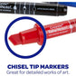 Crayola Take Note Dry Erase Markers for School (12ct) Teacher Supplies, Chisel Tip Whiteboard Markers, Essential Classroom Must Haves, Low Odor
