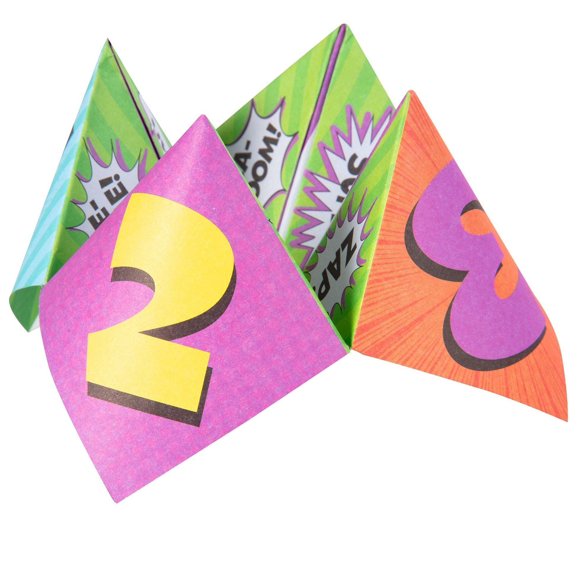 Buy now Valentines Day Cards for Kids Classroom- Fantasy Fortune Teller Kits (24ct)-Perfect Valentines Day Gifts for Kids School Exchange for Boys & Girls-Each Includes Pre-Folded Paper Origami Cootie Catcher at indiglob india