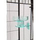 Lixit Quick Lock Bird Cage Bath for Lovebirds, Canaries, Finches, Parakeets, and Cockatiels and Other Small to Medium Feathered Friends (Pack of 1)