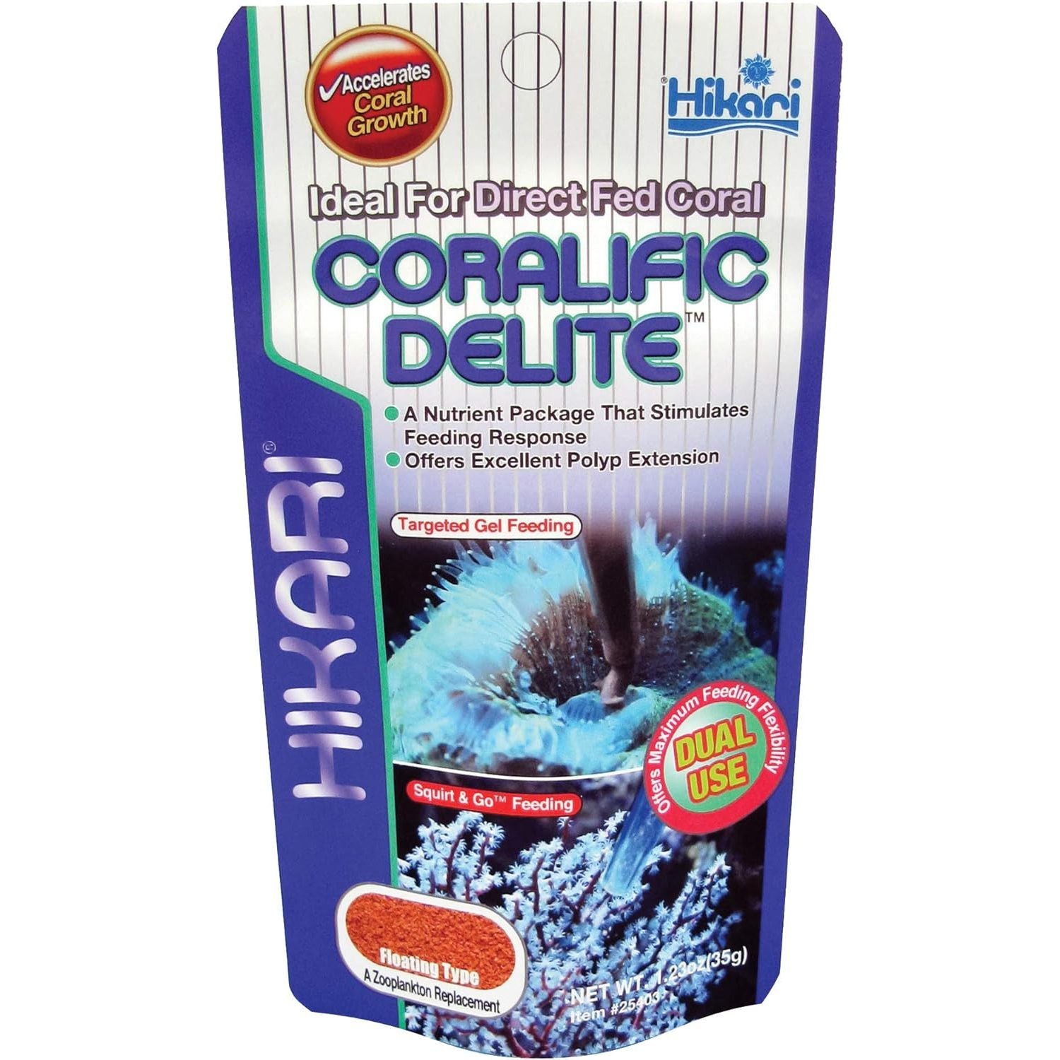 Buy now Hikari Coralific Delite Coral Food, 1.23 oz (35g) Default at indiglob india