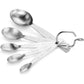New Star Foodservice 42924 Stainless Steel Measuring Spoons Set, Mini