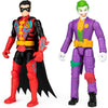 DC Comics Batman 4-inch Bat-Tech Batman and Robin Action Figures with 6 Mystery Accessories, for Kids Aged 3 and up, Amazon Exclusive - Robin & Joker