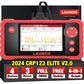 2024 LAUNCH CRP123 Elite V2.0 OBD2 Scanner(Upgrade of CRP123), Oil Reset/SAS Calibrate/Throttle Relearn, 4 Systems 3 Reset Diagnostic Scan Tool, Engine ABS SRS TCM Code Reader, Lifetime Free Update