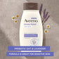 Aveeno Stress Relief Body Wash with Nourishing Oat & Lavender Scent for Sensitive Skin, Gently Cleanses & Helps You Feel Calm & Relaxed in the Shower, Soap-Free, 18 fl. oz