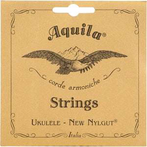 Aquila New Nylgut AQ-7 Concert Ukulele Strings - High G - 1 Set of 4