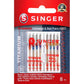 SINGER 04806 Titanium Universal Regular and Ball Point Machine Needles Combo Pack, 8-Count