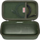 BOVKE Hard Travel Speaker Case for Bose New SoundLink Flex Speaker (2nd Gen) / Bose SoundLink Flex Bluetooth Portable Speaker, Extra Mesh Pocket for Bose Speaker Charger, Charging Cables, Stone Blue