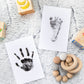 Buy now Pearhead Newborn Baby Handprint and Footprint Kit - No Mess Clean-Touch Ink Pad With Impression Cards, Safe for Skin, Perfect Keepsake for Family, Acid-Free, Black at indiglob india