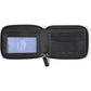 Tommy Hilfiger Mens Oxford Ziparound Wallet,Black,,One Size