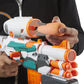 Buy now Nerf Modulus Tri-Strike Blaster, Mega Barrel, Rocket Launcher, Clip, 1 Rocket, Kids Outdoor Games (Amazon Exclusive) at indiglob india