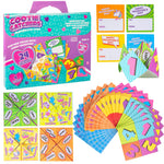Buy now Valentines Day Cards for Kids Classroom- Fantasy Fortune Teller Kits (24ct)-Perfect Valentines Day Gifts for Kids School Exchange for Boys & Girls-Each Includes Pre-Folded Paper Origami Cootie Catcher at indiglob india