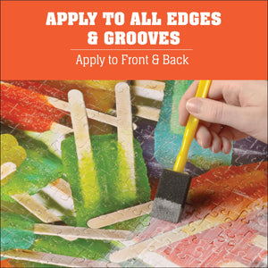 Buy now Mod Podge, Puzzle Saver Kit, Includes 4 Foam Brushes, Perfect for DIY Arts and Crafts Projects at indiglob india