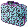 Bentology Lunch Box for Kids- Insulated, Waterproof, Durable Tote Bag Lunchbox fits Bento Boxes, Containers, Jars, Bottles- Keeps Food Hotter or Colder Longer- Back To School Reusable Sleeve For Girls - Cheetah
