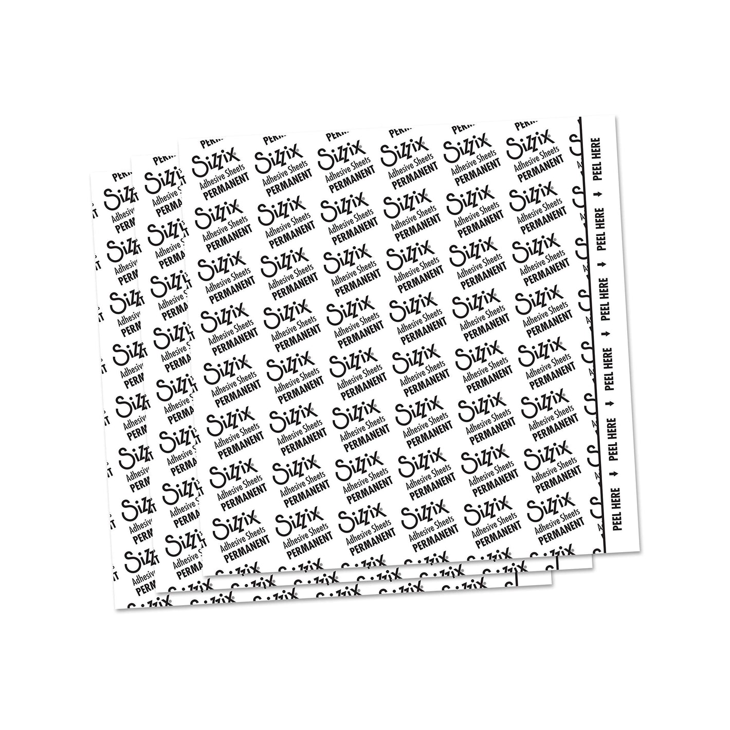 Buy now Sizzix Adhesive Sheets, 6 by 6-Inch, 10/Pack at indiglob india