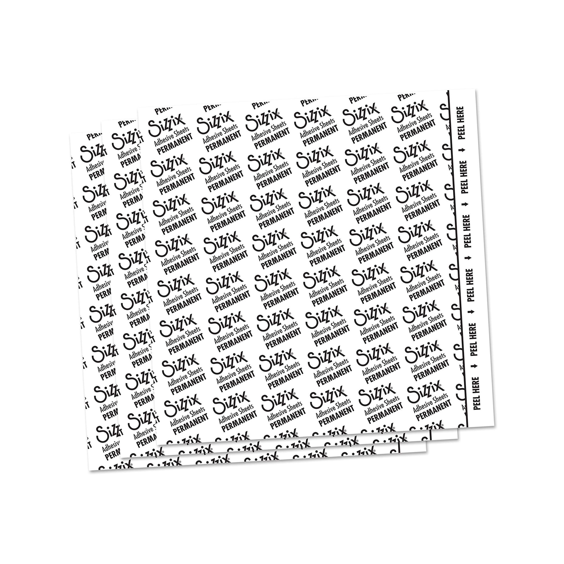 Buy now Sizzix Adhesive Sheets, 6 by 6-Inch, 10/Pack at indiglob india
