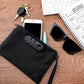 2 Pcs Locking Money Bag with Lock Pouch Black Locking Cash Bag with Combination with Zipper for Cash Bracelet Phone and Credit Cards - My Store