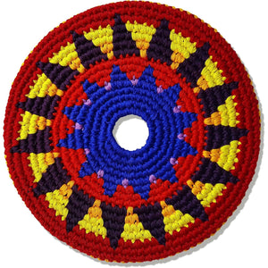 Buena Onda Indoor Flying Disc - 7'' Flexible Sport Disc for Indoor and Outdoor Play - Amazing Handmade Quality from Guatamala - Pocket Discs are Played in Over 20 Family Fun Games