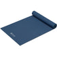 Gaiam Essentials Thick 2/5" (10mm) and Thin 1/4" (6mm) Yoga & Pilates, Fitness & Exercise Mat with Easy-Cinch Carrier Strap