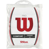 WILSON WRZ4016WH Pro Tennis Overgrip 12-Pack,White - White