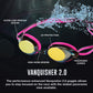 Buy now Speedo Women's Swim Goggles Mirrored Vanquisher 2.0 at indiglob india