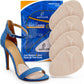 2 Pair Metatarsal Pads - Ball of Foot Cushions for High Heel Comfort - Heel Inserts - 0.12in Thick Morton's Neuroma Relief Pads - Foot Pads for Balls of Feet