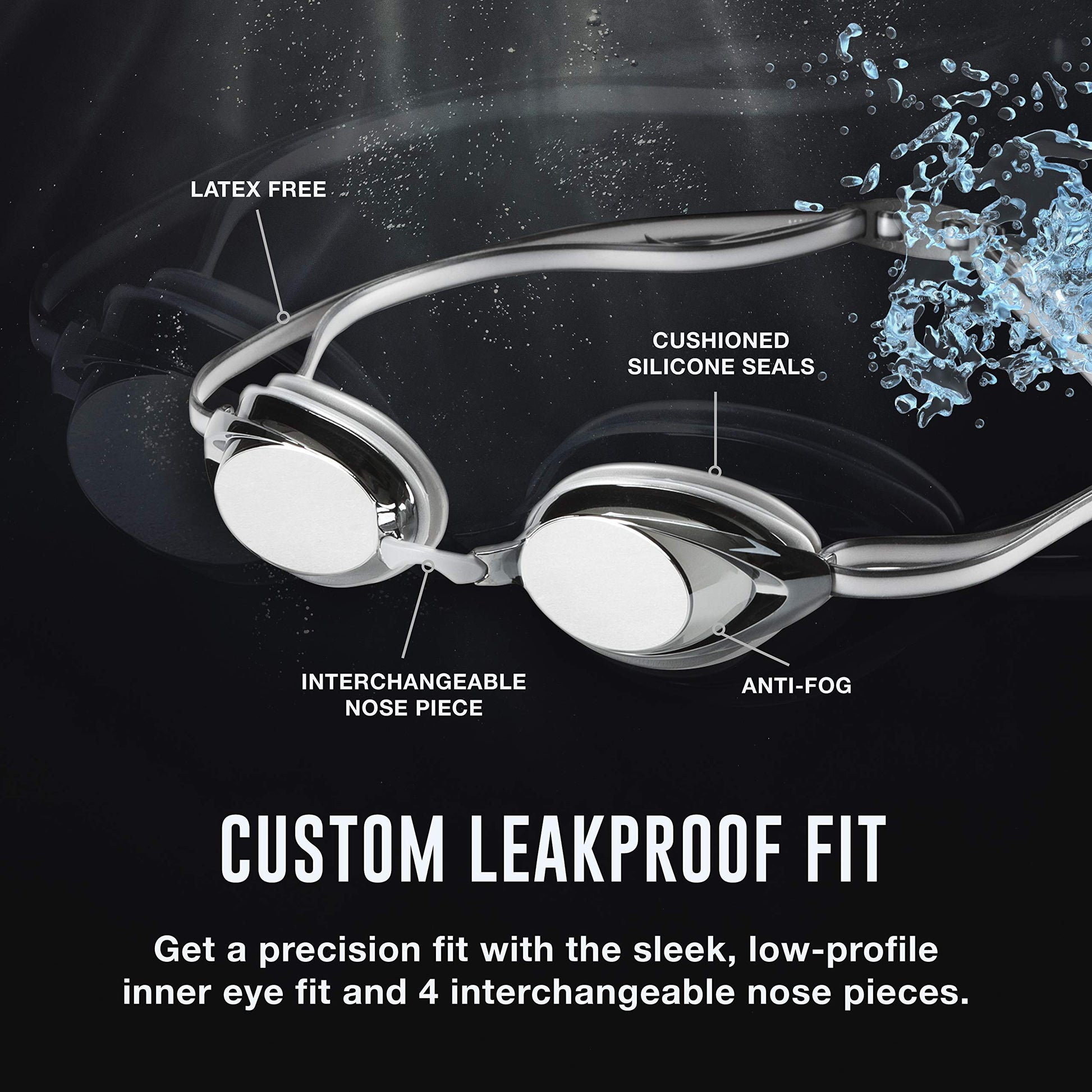 Buy now Speedo Unisex-child Swim Goggles Vanquisher 2.0 Junior at indiglob india