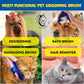 Pets&Goods Rubber Grooming Brush for Dogs & Cats - Gentle Deshedding Bath Brush for Short & Medium Hair - Soft Bristles, Anti-Slip Grip, Easy to Clean