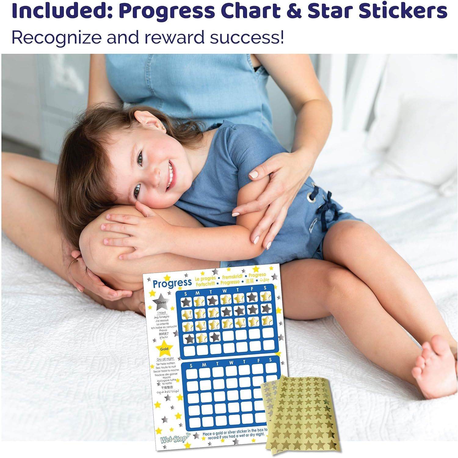 3 Green Bedwetting Enuresis Alarm with Loud Sound and Strong Vibration for Boys or Girls, Proven Solution for Bedwetters… - My Store