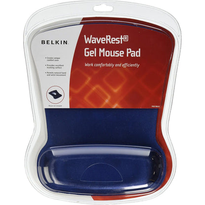 Belkin WaveRest Gel Mouse Pad, Black (F8E262-BLK), 1 Pack